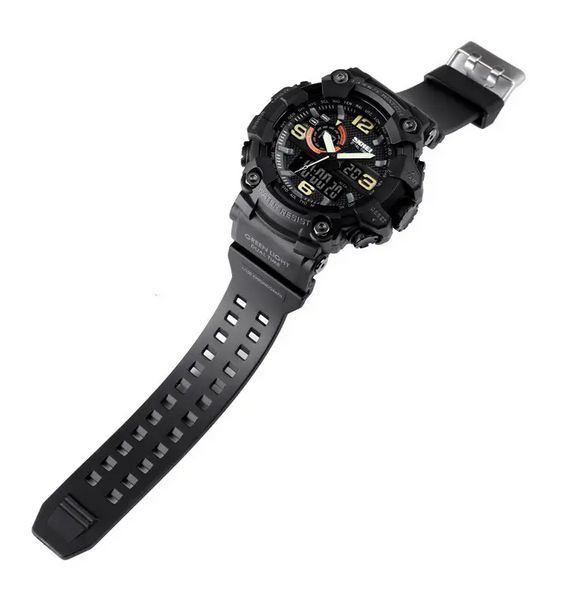 Мужские наручные часы Skmei 1520 Черные L152010 фото
