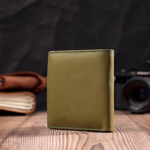 Модный женский кошелек с монетницей из натуральной кожи ST Leather 19511 Разноцветный b19511 фото