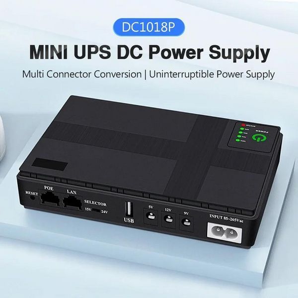 Бесперебойник UPS для WI-Fi роутера 10400maH поддерживает 5/9/12V (до 10 часов работы) L703907 фото