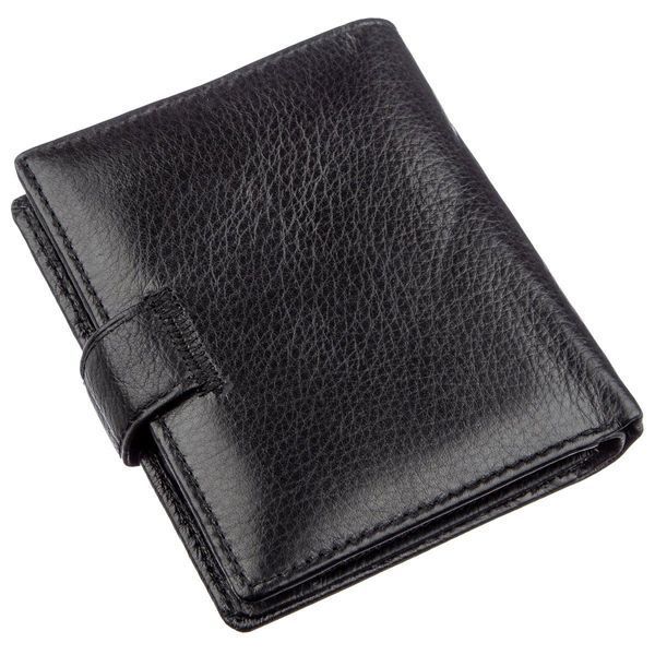 Небольшой кожаный кошелек для мужчин ST Leather 18832 Черный b18832 фото