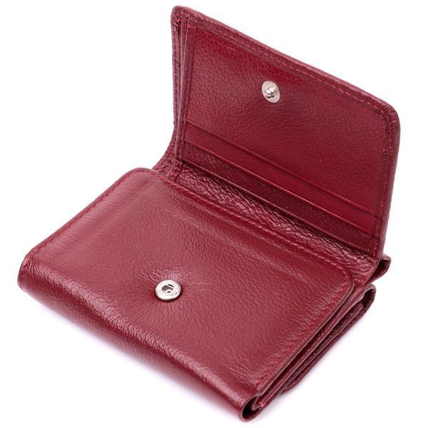 Жіночий гаманець горизонтального типу з натуральної шкіри ST Leather 19479 Бордовий b19479 фото