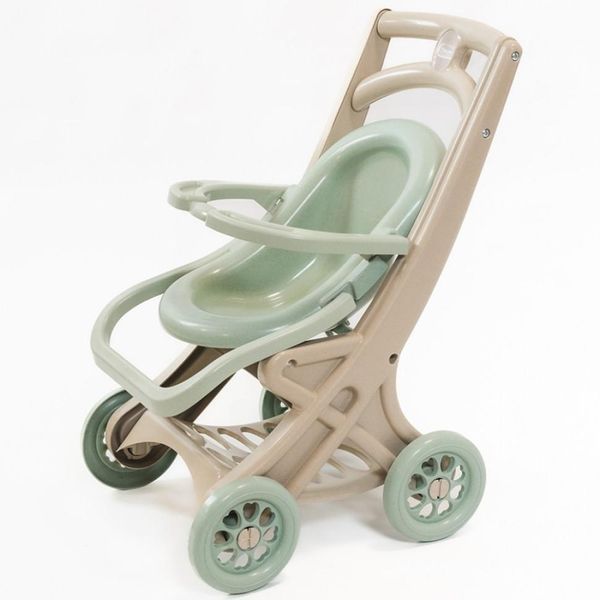 Коляска для ляльок з шезлонгом 0122/01eco бірюзовий RT-0122/01eco фото