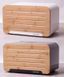 Хлебница Kamille Breadbasket Steel&Bamboo 35х20см из нержавеющей стали KM-1107 фото 1