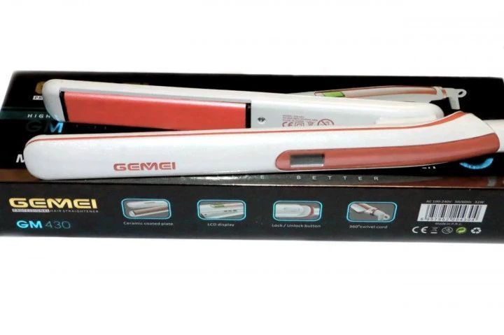 Випрямляч праска для волосся Gemei Gm-430 L43012 фото