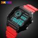 Чоловічий спортивний наручний годинник Skmei 1299 Червоний L1299100 фото 4