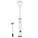 Вспенитель молока аккумуляторный Sokany SK-1772 Hand Mixer USB 1200 mAh капучинатор Белый SK1772W фото 1