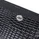 Лакированный женский кошелек на молнии из натуральной кожи ST Leather 22678 Черный b22678 фото 5