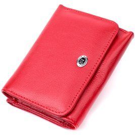 Горизонтальный кошелек для женщин из натуральной кожи ST Leather 19478 Красный b19478 фото