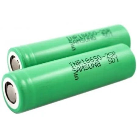 Аккумулятор 18650 Samsung INR18650-25R 2500mah (20А) Зеленый L478181 фото