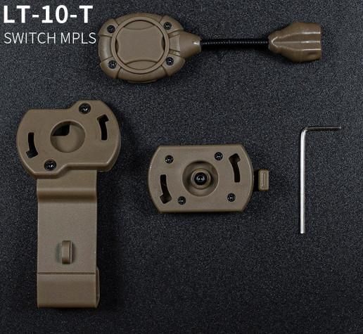 Тактический фонарь Wosport на шлем для MPLS Койот L900127 фото