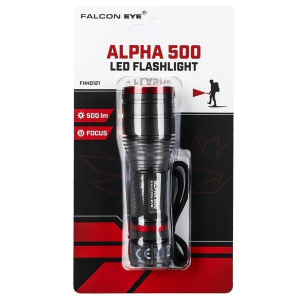 Ліхтар ручний тактичний Falcon Eye Alpha 500 (500 Lm) Focus (FHH0121) DDAS303972 фото