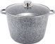 Кастрюля Ofenbach Snow Marble 10л индукционная с антипригарным покрытием NB-100504 фото 1