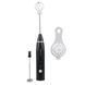 Спінювач молока акумуляторний Sokany SK-1772 Hand Mixer USB 1200 mAh капучинатор Чорний SK1772B фото 1