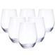 Набір склянок Deli Glassware 6 штук по 390 мл HP558 фото 1