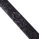 Мужской ремень-автомат CROCODILE LEATHER 18239 из натуральной кожи крокодила Черный b18239 фото 10