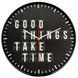 Годинник настінний Technoline 775485 Good Things Take Time DDAS301212 фото 1