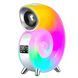 Аккумуляторный ночник G-Smart N70 RGB с часами и Bluetooth колонкой (Белый) L703417 фото 1