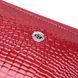 Женский лакированный кошелек на молнии из натуральной кожи ST Leather 22677 Красный b22677 фото 5