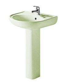 Комплект раковина + ножка RAK Ceramics Cynthia Wash Basin (57 см) Зеленый L23570 фото