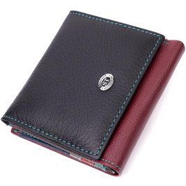 Женский кошелек с монетницей из натуральной кожи ST Leather 19510 Разноцветный b19510 фото
