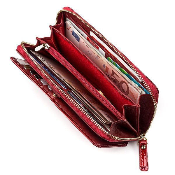 Кошелек женский ST Leather 18436 вместительный Красный b18436 фото
