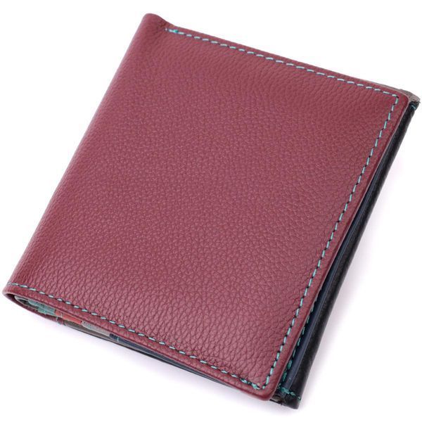 Жіночий гаманець з монетницею з натуральної шкіри ST Leather 19510 Різнокольоровий b19510 фото