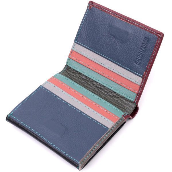Жіночий гаманець з монетницею з натуральної шкіри ST Leather 19510 Різнокольоровий b19510 фото
