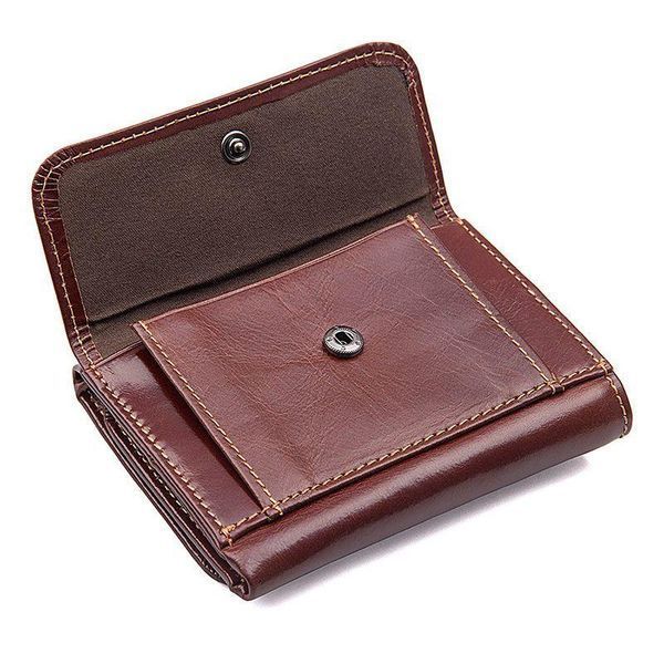 Кошелек мужской кожаный Vintage 14648 Коричневый b14648 фото