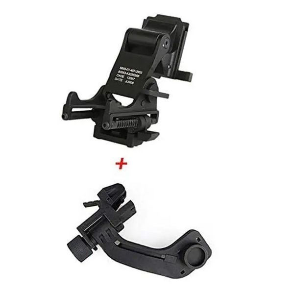 Комплект кріплень Rhino Mount + J-Arm на шолом для приладу нічного бачення PVS-14 (Метал + Метал) L3002735 фото