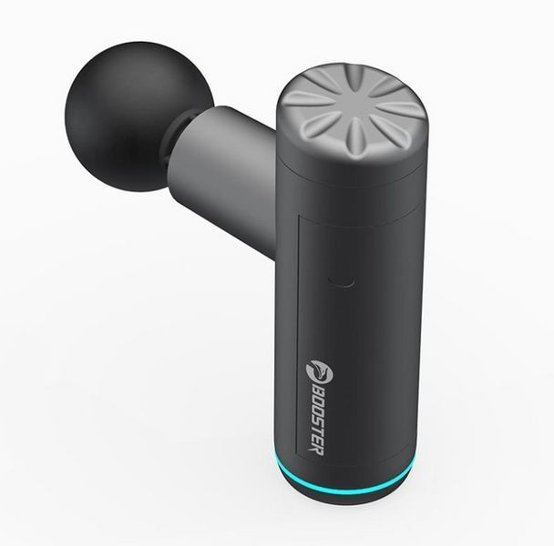 Перкуссионный массажный пистолет Booster Mini X 2500mAh (6 насадок) с кейсом L712477 фото