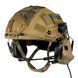 Комплект шлем Fast Team Wendy Helmet NIJ IIIA + наушники Earmor M32H MOD3 + кавер (Койот) размер S L9006563 фото 1