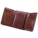 Кошелек мужской кожаный Vintage 14648 Коричневый b14648 фото 5