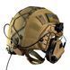 Комплект шлем Fast Team Wendy Helmet NIJ IIIA + наушники Earmor M32H MOD3 + кавер (Койот) размер S L9006563 фото 8