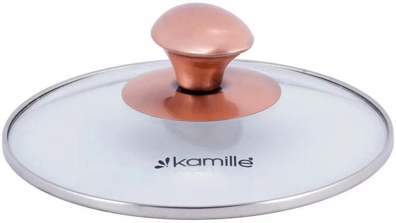 Каструля Kamille Catalin 1.5 л з нержавіючої сталі з мірною шкалою KM-4930 фото