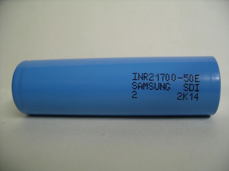 Аккумулятор 21700 Samsung INR21700-50E 5000 mAh (Синий) L2175054 фото