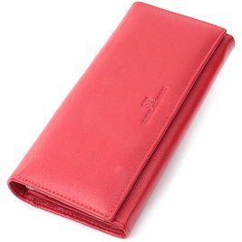 Классический женский кошелек из натуральной кожи ST Leather 22675 Красный b22675 фото