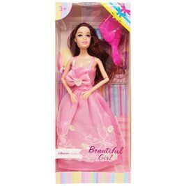 Дитяча Лялька "Beautiful Girl" D200-216(Pink) в святковій сукні RT-D200-216(Pink) фото