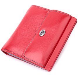 Женский кошелек среднего размера из натуральной кожи ST Leather 19496 Красный b19496 фото