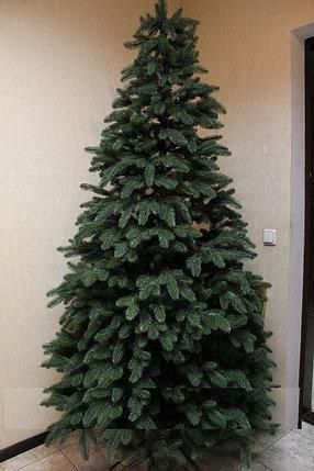 Искусственная пушистая елка Премиум (высота 2.2 м) литая (Зеленая) L7003214 фото