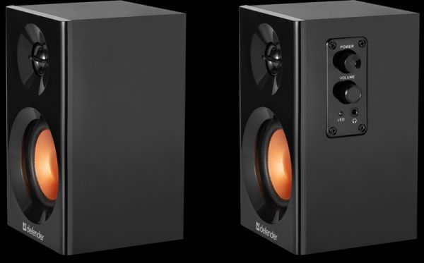 Акустическая система DEFENDER Aurora S12 black L12130 фото