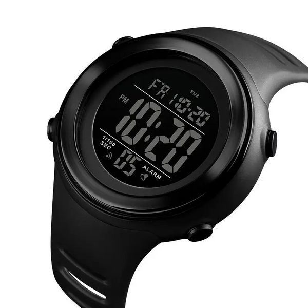 Спортивные мужские наручные часы Skmei 1394 sun (Черные с черным) L139401 фото