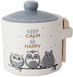 Банка-медовниця керамічна Be Happy "Совушки" 420 мл ST-2370-18 фото 1