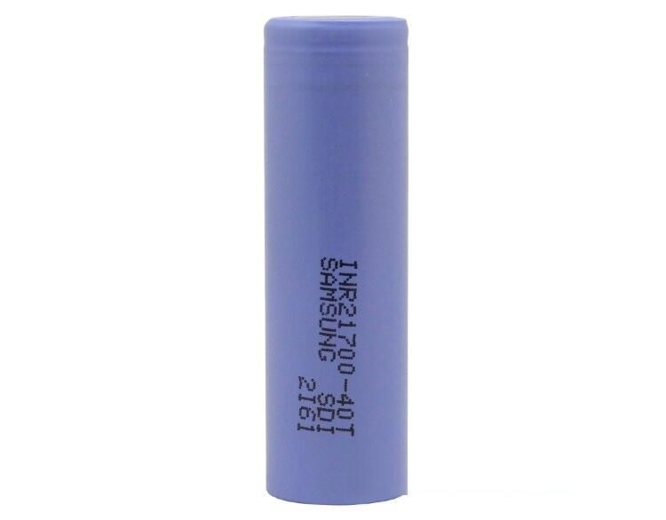 Акумулятор 21700 Samsung INR21700-40T SDI 4000mah високотоковий (Синій) L2174055 фото