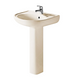 Комплект раковина + ніжка RAK Ceramics Cynthia Wash Basin (57 см) Слонова кістка L2157011 фото 1