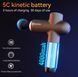 Перкуссионный массажер Booster Lightsaber 4000mah (8 насадок) L712479 фото 6