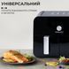 Аерогриль-фритюрниця Sokany SK-10008 на 10 літрів сенсорно-механічна з двома відділеннями 2400 Вт SK10008 фото 3
