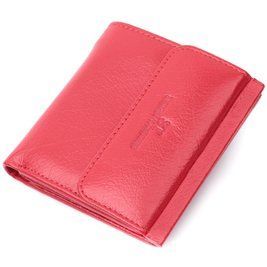 Кошелек среднего размера для женщин из монетницей из натуральной кожи ST Leather 22720 Красный b22720 фото