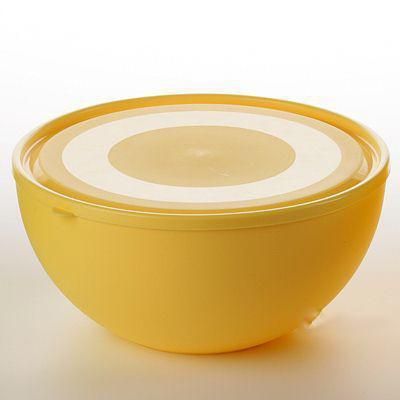 Пиала Ucsan Frosted Bowl пластиковая 600мл круглая с крышкой M-284 фото