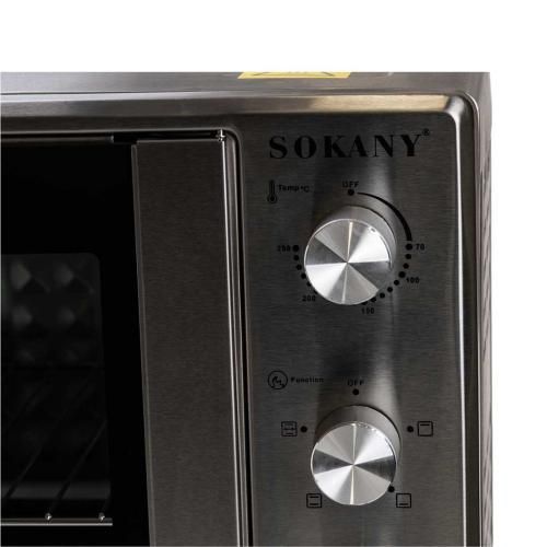 Электрическая духовка настольная на 50 литров Sokany SK-10027 электродуховка 1700 Вт с термостатом SK10027 фото
