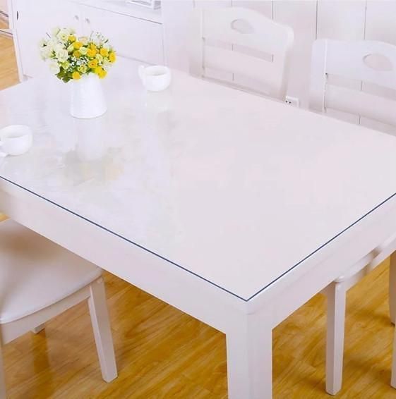 М'яке скло Прозора силіконова скатертина на стіл Soft Glass 1.0х2.0м (товщина 1.5мм) L1500010 фото